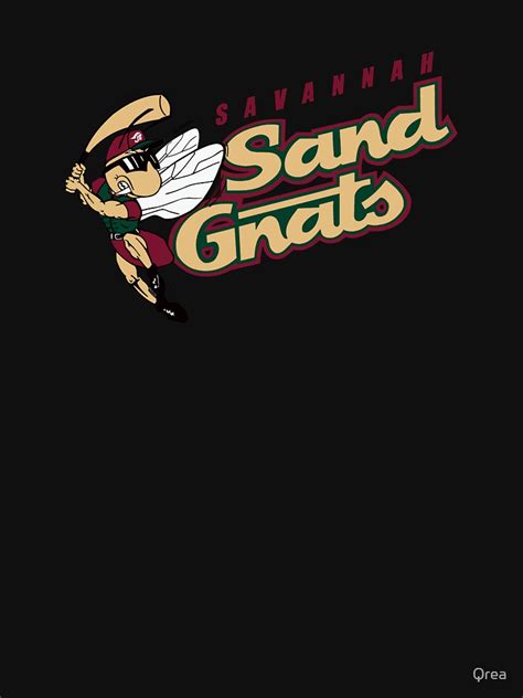 Savannah Sand Gnats Vintage Defunct Baseball Team Emblem T Shirt For