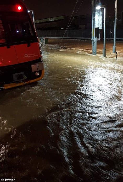 Sydney Weather Floods Video Shows Car Floating Away At Mackellar Girls