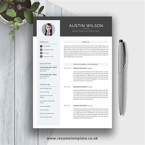 How to use word resume templates. Professional_nursing_cv_template - Marital Settlements ...