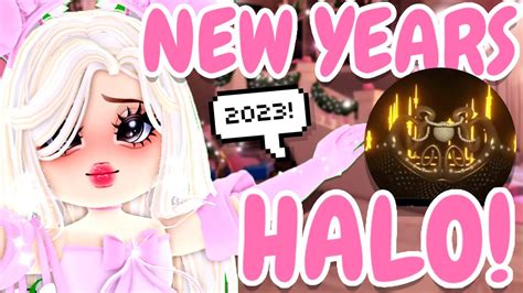 New Years Halo 2023 Royale High Updates And Concepts Youtube