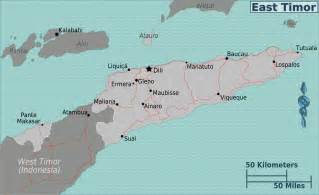 Map Of East Timor Overview Map Worldofmaps Net Online Maps And