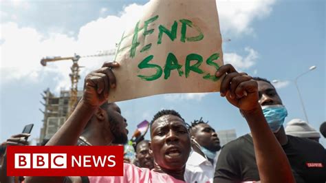 End Sars Protest Nigeria Police To Free All Protesters Bbc News World News