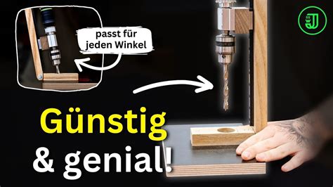 Perfekt Gerade Bohren So Einfach Baust Du Dir Einen Schwenkbaren