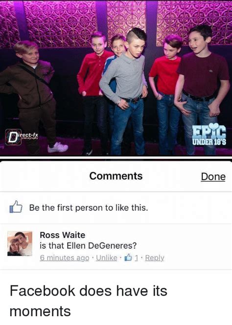 Irect Fix Photography Under 188 Comments Be The First Person To Like This Ross Waite Is That