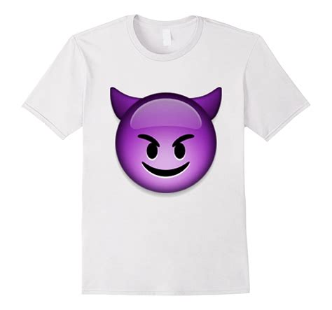 Purple Devil Smiley Emoji T Shirt Men Women And Kids Cl Colamaga