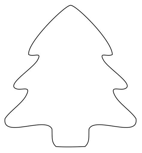 Christmas Tree Clipart Png Black And White Tree Black Clipart Png