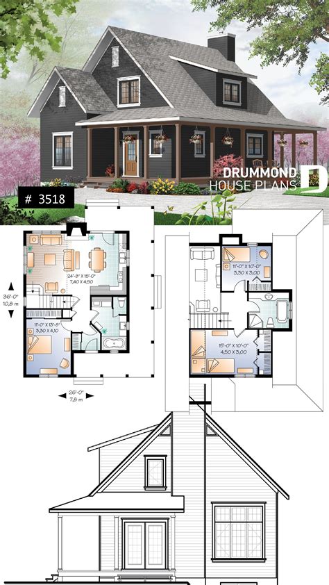 Discover The Plan 3518 Hickory Lane Which Will Please You For Its 3