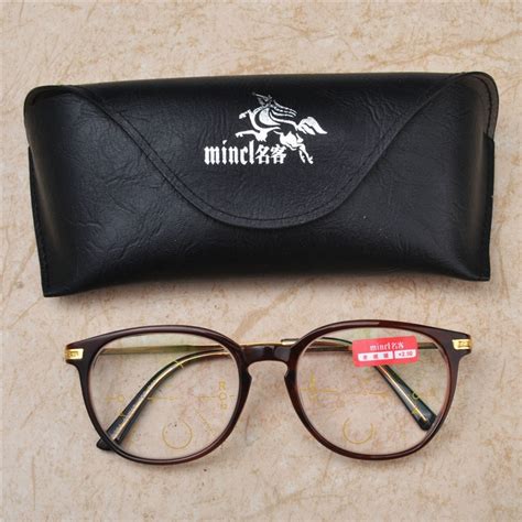 Mincl Women Round Retro Style Tr90 Progressive Reading Glasses 2018 New Fashion Multifocal