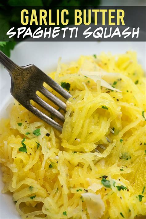 Garlic Parmesan Spaghetti Squash Recipe Spaghetti Squash Recipes