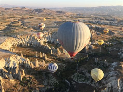 Up Up And Away Cappadocia Turkey Hot Air Balloons Offer Ride Of A