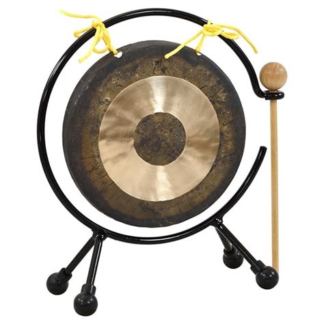 Percussion Plus Mini Traditional Chinese Chau Gong With Stand Amazon