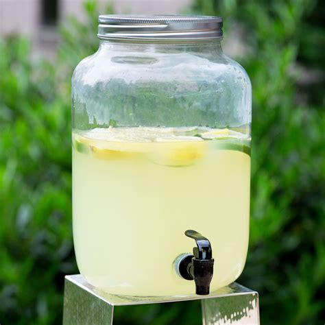 Maybe you would like to learn more about one of these? Core 2 Gallon Mason Jar Glass Beverage Dispenser