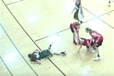 Girl Impaled By Basketball Court In Seriously Bizarre Injury