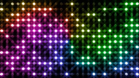 Led Flashing Disco Light Seamless Motion Graphics For Music Videos