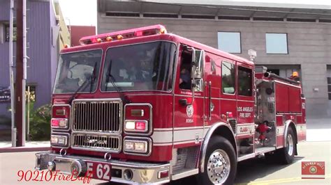 Lafd Engine 62 2005 Seagrave Marauder Ii Responding From Station 62