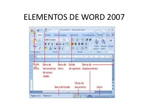 Elementos De Word 2007