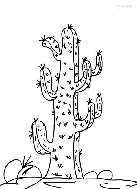 Exclusive coloring pages of excellent quality based on the popular cartoon from netflix. Printable Cactus Coloring Pages For Kids