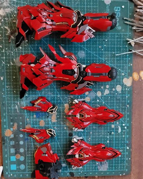 Wip Of My Takumi Studio Sinanju After 3 Weeks The Legs Are Ready For