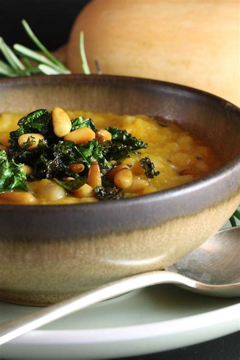 Soothing Butternut Squash And White Bean Soup Recipe White Bean