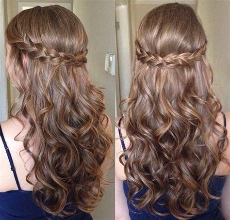 Easy Hairstyles For Long Curly Hair Longhairstylesupdo Long Curly