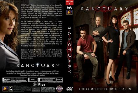 Sanctuary Season 4 Tv Dvd Custom Covers Sanctuary Season 4