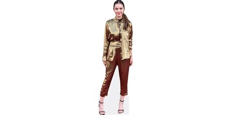 Olivia Rodrigo (Gold) Cardboard Cutout - Celebrity Cutouts png image