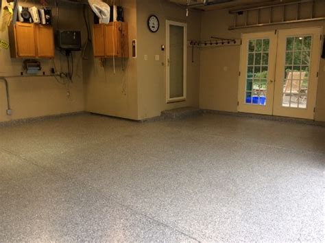 Clean your garage floor thoroughly. What color should we paint the walls of our garage?