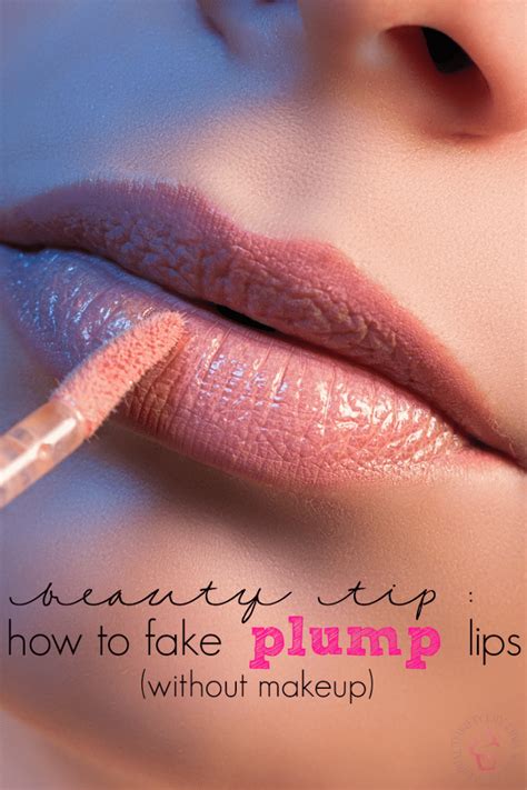 How To Make Lips Look Fuller Without Makeup Saubhaya Makeup