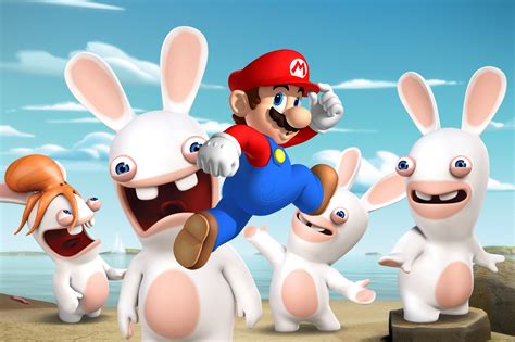 un crossover tra i rabbids e mario è in arrivo al lancio di nintendo switch