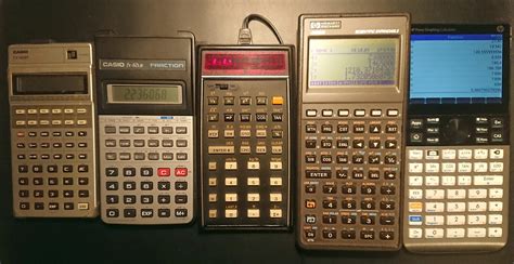 A Few Of My Calculators Rcalculators