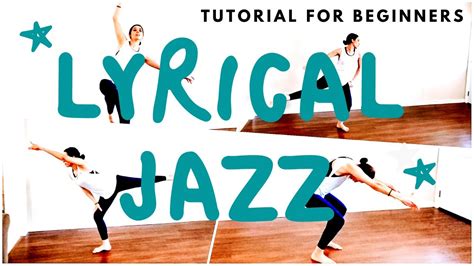 Lyrical Jazz Dance Class Tutorial For Beginners Follow Along