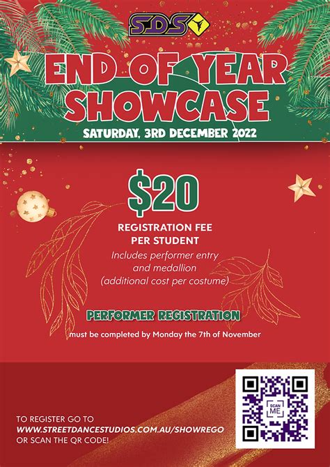 Last Chance To Register To Perform In Showcase