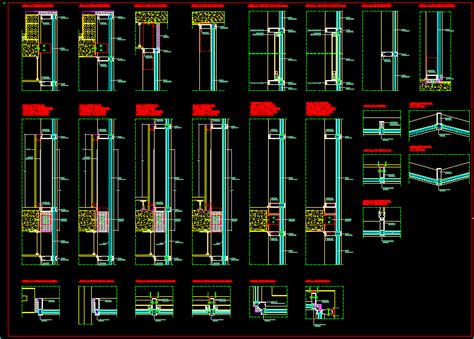 Curtain Wall Details Dwg Detail For Autocad • Designs Cad