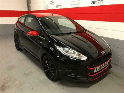 Ford Fiesta 10 Ecoboost 140 Bhp St Line Black Edition201666 Plate
