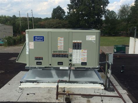 American Standard 5 Ton Gas Package Unit Installed By The Coley Heat