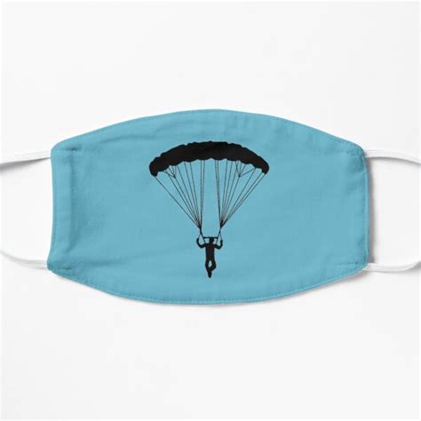 Skydiver Silhouette Mask For Sale By Maydaze Redbubble