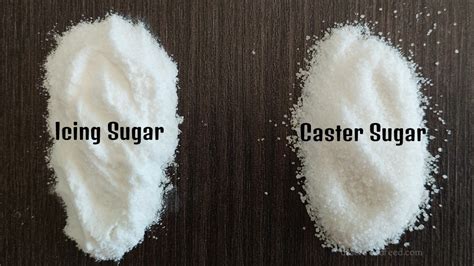 Caster Sugar Vs Granulated Sugar