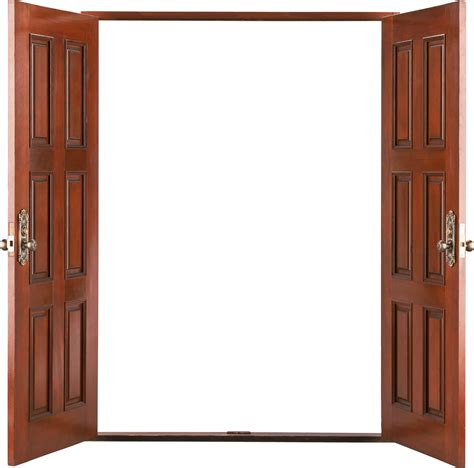 Download Open Wooden Door Png Image For Free