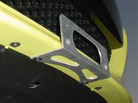 Front License Plate Bracket Without Drilling Holes In Your Facia