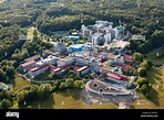 Aerial view, University of Konstanz, Konstanz, district of Konstanz ...