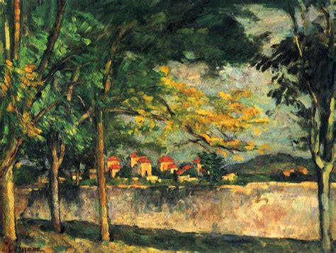 Road 1876 Paul Cezanne