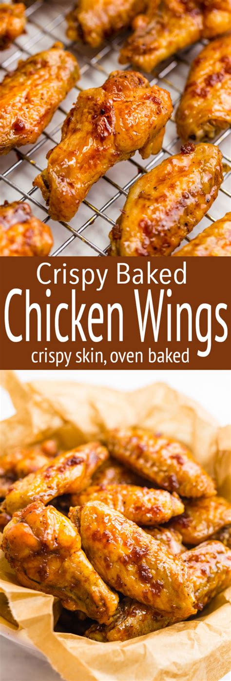 Crispy Oven Baked Chicken Wings Easy Peasy Meals Food 24h