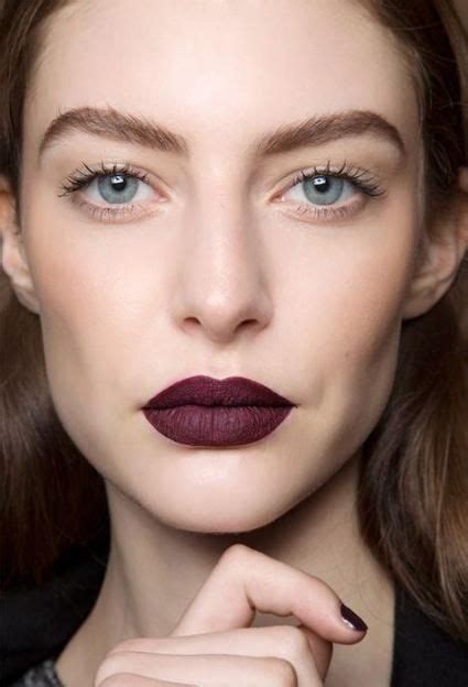 64 Trendy Makeup Dark Lipstick Burgundy Lips Makeup Fall Makeup