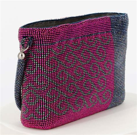 Beaded Crochet Bag Evening Handbag Crochet Handbag Etsy