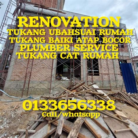0133656338 Renovation Tukang Baiki Bumbung Bocor Tukang Cat Rumah Bukit