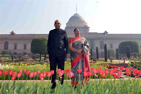 The main building & central lawn: President Ram Nath Kovind opens annual "Udyanotsav" of the ...