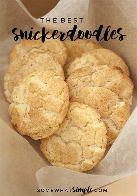 Snickerdoodle Cookie Recipe Soft Every Time Somewhat Simple