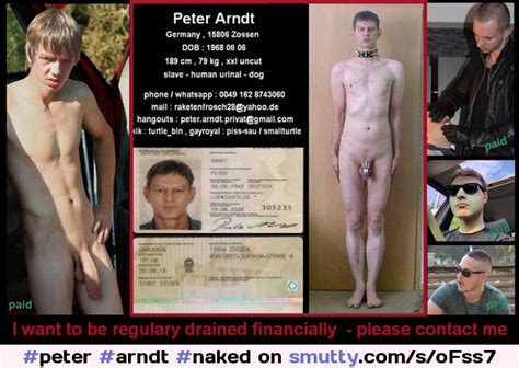 Bdsm Peter Arndt Nackt Naked Slave Sklave Gay Black Hot Sex Picture