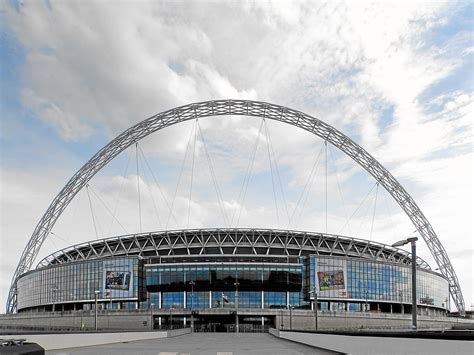 Wembley stadionas (lt) football stadium in london, england, which opened in 2007. Wembley Stadium - Wikipedia