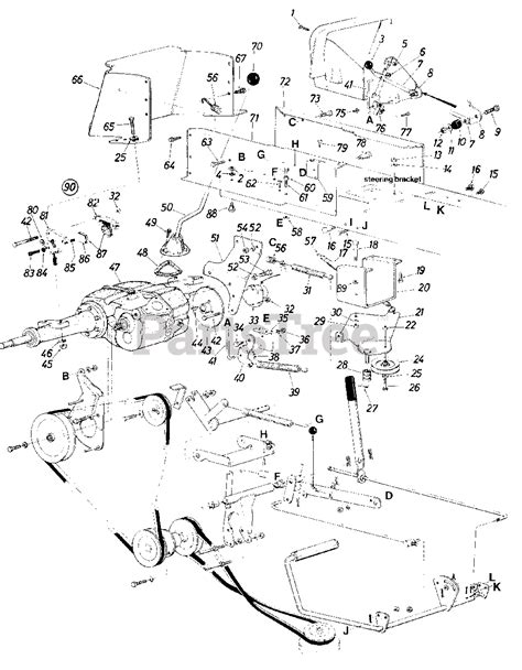 Mtd 148 820 000 Mtd Garden Tractor 1988 Parts Parts Lookup With